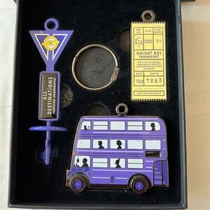 LitJoy Alohomora Magical Key Collection Knight Bus keychain